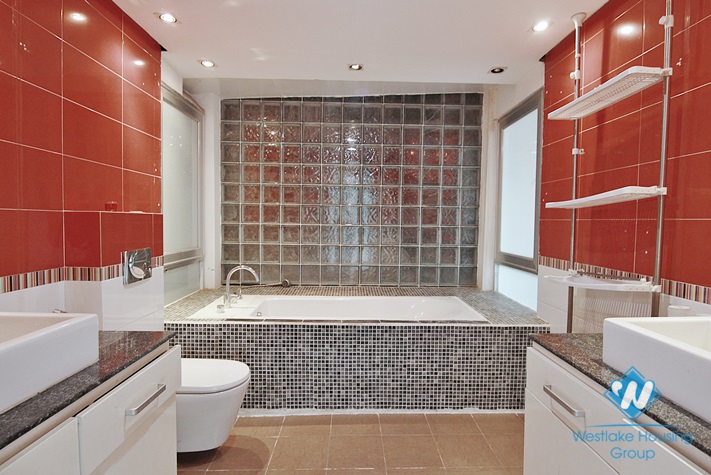 Unique roof-top swimming pool house for rent in Tay Ho, Hanoi 